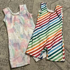 Set of leotards